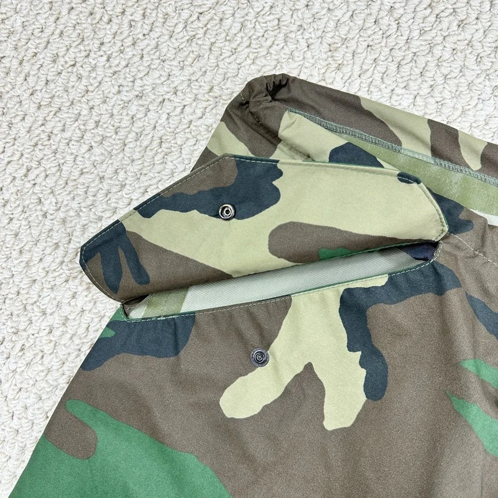 US Military Pants Size L Reg Woodland Camo Army Cold Weather Barrier Trousers